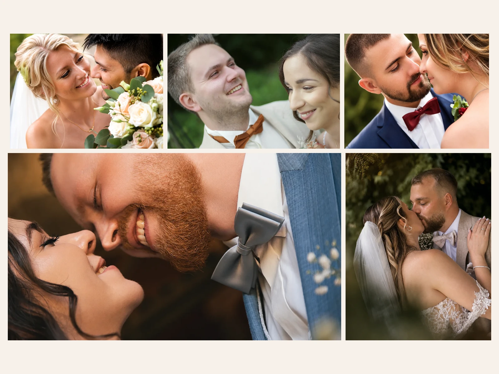 Hochzeitsfoto-Collage 2 in Hagen: Nähe & Emotion